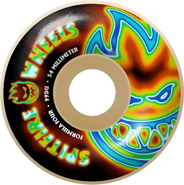Actual product image Spitfire 99D F4 Classic Radioactive Bighead (54 mm)