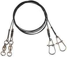 Image du produit Savage Gear SG Black7 Trace 50cm 0.60mm 25kg Ball bearing Swivel/Neddle