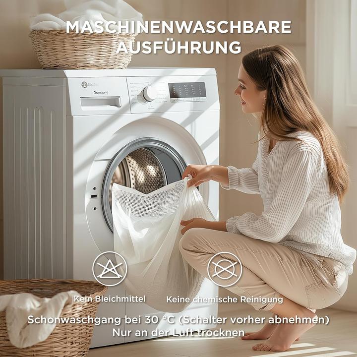 Produktbild Bedsure Elektrische Heizdecke mit Timer & Überhitzungsschutz (200 x 180 cm)