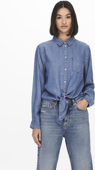 Produktbild JdY Knotendetail- Jeanshemd (38)