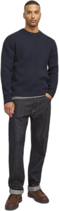 Produktbild Jack & Jones RDD Einfarbig Strickpullover mit Rundhals Strickpullover mit Rundhals (S)