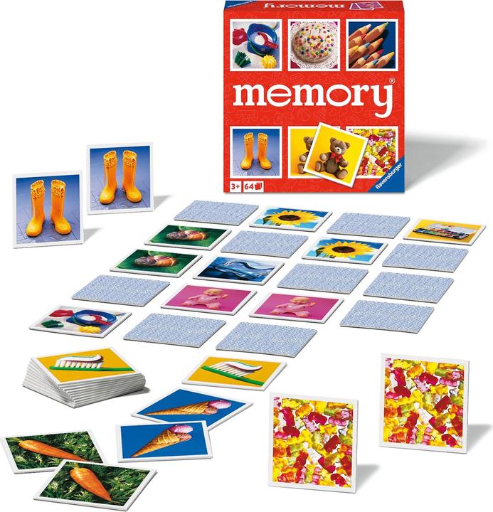 Actual product image Ravensburger memory? Junior (German, Dutch, French, Norwegian, Polish, Swedish, Portuguese, Italian, English)