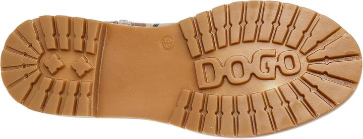 Actual product image Dogo Vegan Leather Multicolor Zip Boots (41)