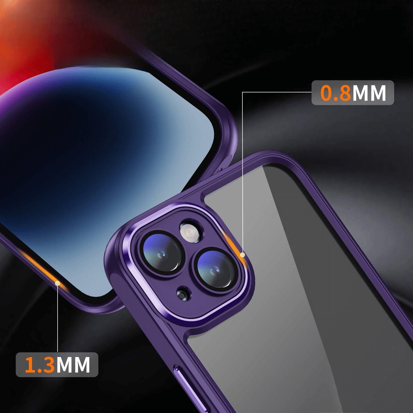 Thumbnail - Cover-Discount iPhone 15 Plus - Hülle mit Kameraschutz violett (Apple iPhone 15 Plus), Smartphone Hülle, Violett