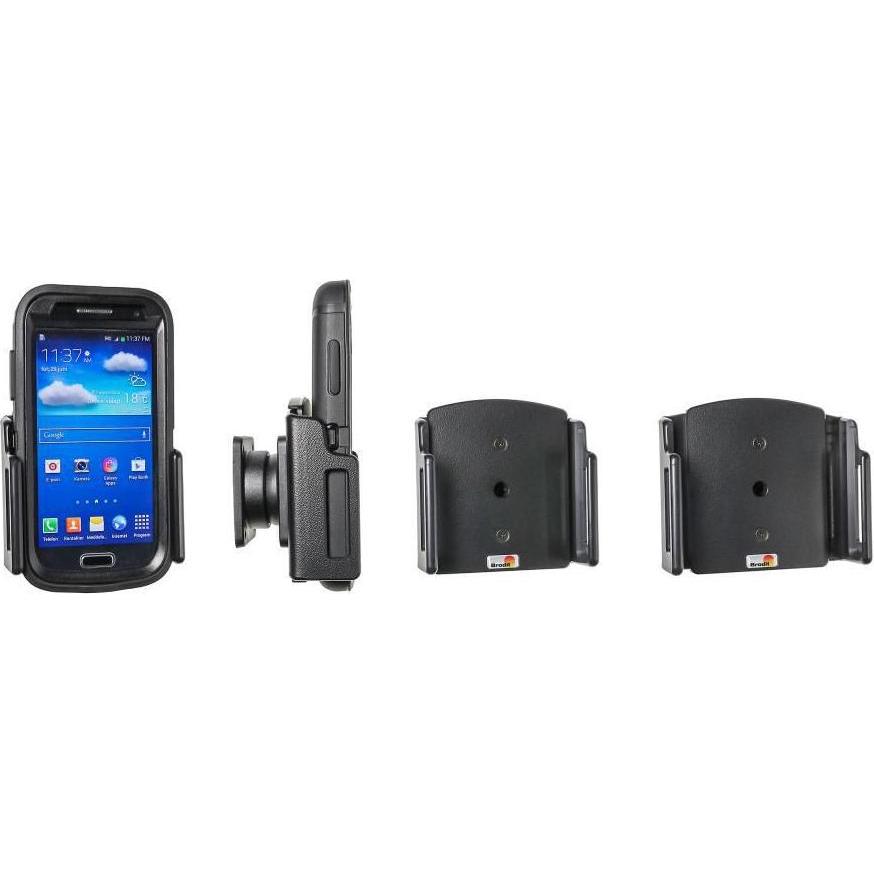 Thumbnail - Brodit Passive holder with tilt swivel, Smartphone Halterung, Schwarz