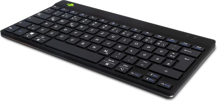 Actual product image R-Go Tools R-Go Compact Break ergonomic keyboard, QWERTZ (DE), bluetooth, black (DE, Wireless)