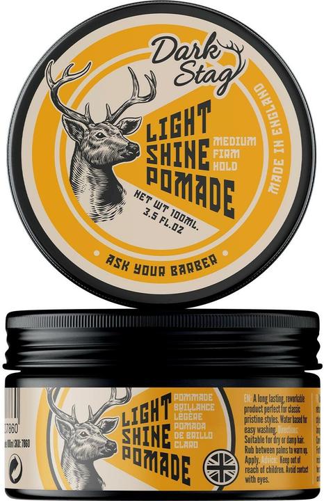 Immagine prodotto Dark Stag - Pomata leggera e lucentezza (Cera per capelli, Pomata, 100 ml)