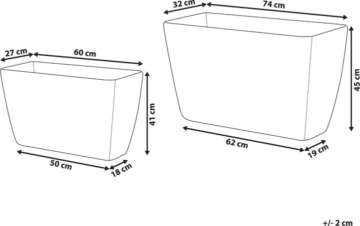 Produktbild Beliani Baris (27 x 60 x 41 cm)