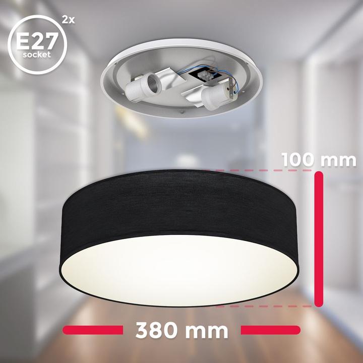 Image du produit B.K.Licht Plafonniers (E27)
