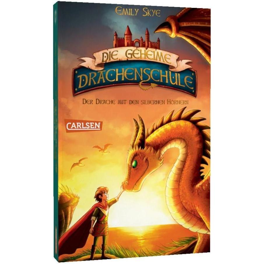 Die geheime Drachenschule 2: Der Drache mit den silbernen Hörnern, Kinderbücher von Emily Skye, Pascal Nöldner