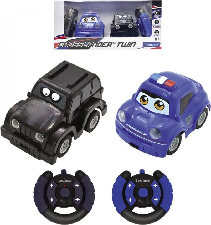 Produktbild Lexibook Crosslander Twin - Police Car and Thief Car set (RC12)