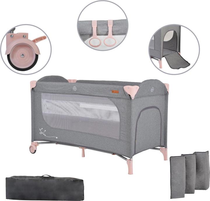 Produktbild Cangaroo Reisebett Skyglow 2 Ebenen