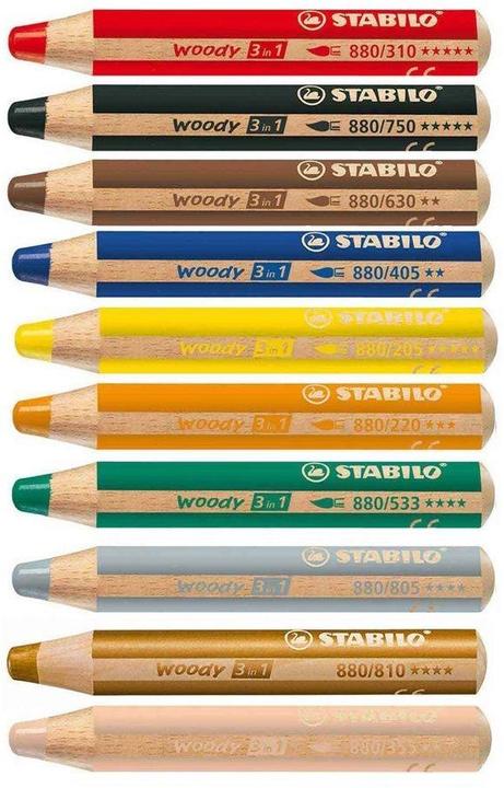 Immagine prodotto STABILO woody 3 in 1 (Colorato, 10 x)