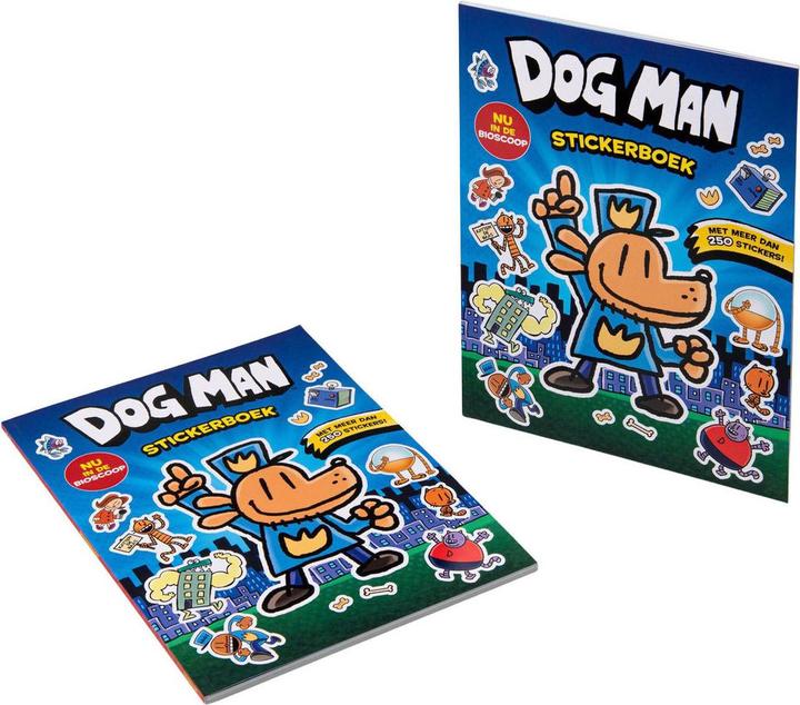Produktbild Dog Man Stickerbuch