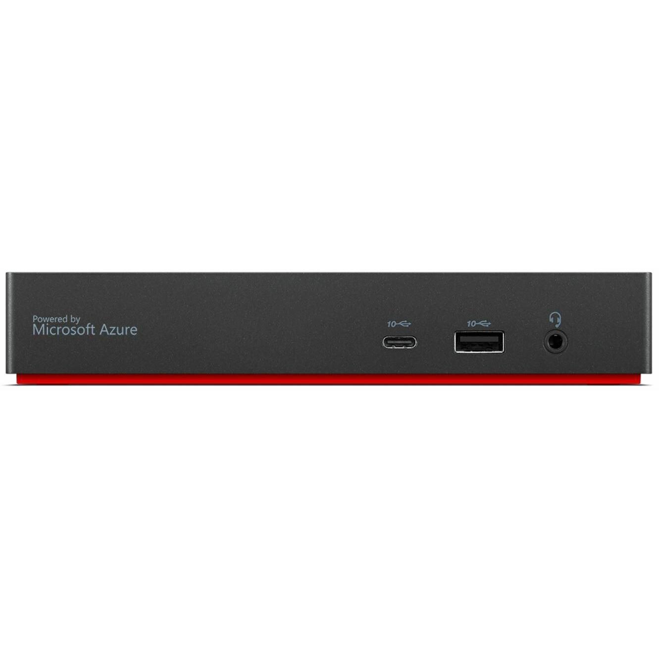 Lenovo notebook dock/port replicator (USB-C, 12 Ports), Dockingstation + USB Hub, Schwarz