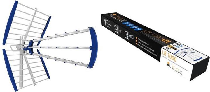 Produktbild Libox LB1000 Aussenantenne 16.5 dB Typ F (Parabolantenne, DVB-T / -T2)