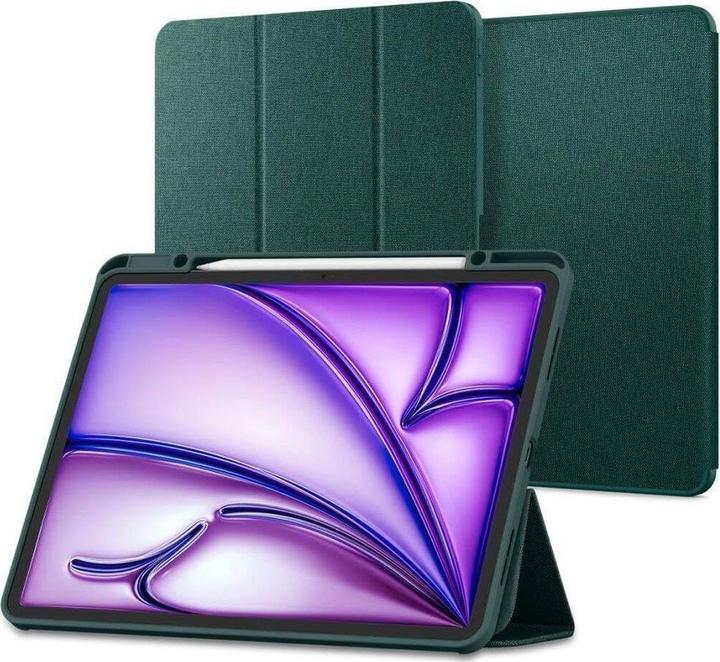 Actual product image Spigen Urban Fit iPad Air 11 2024 Case Midnight Green (Apple iPad Air 11 2024)