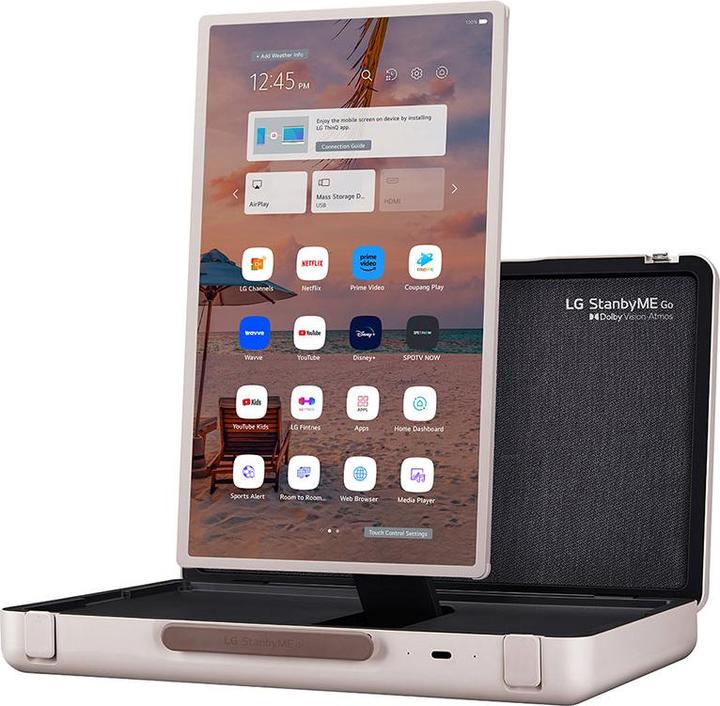 Actual product image LG StanbyME Go 27LX5QKNA 27" Touchscreen (27", LED, Full HD)