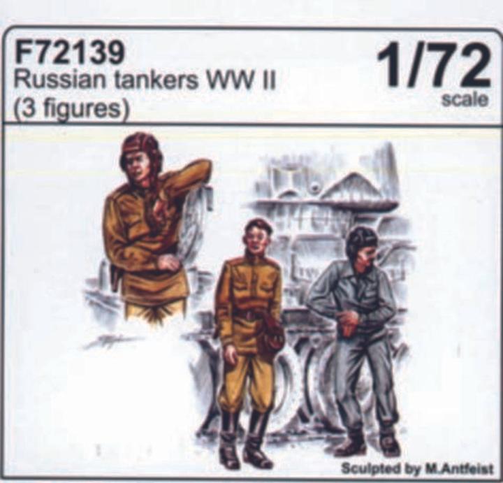 Actual product image CMK Russian Tankers WWII
