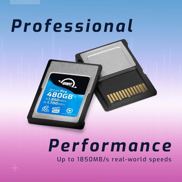 Actual product image OWC Atlas Pro CFexpress Type A Cards (480 GB, CFexpress type A)