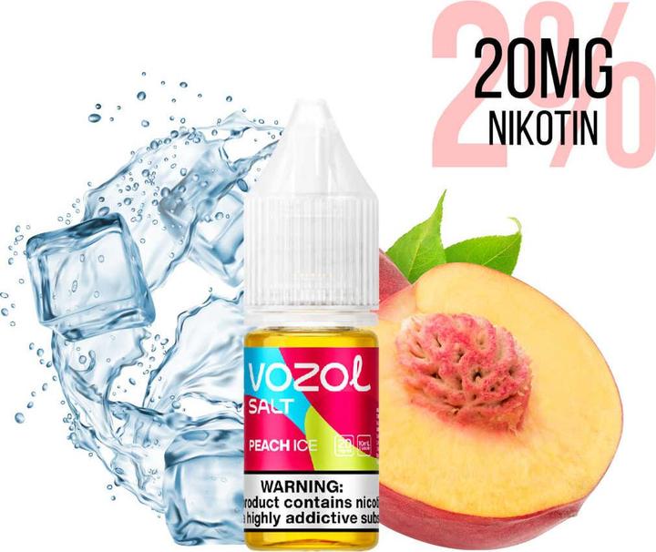 Produktbild Vozol Liquids 20mg, Peach ICE (Pfirsich)