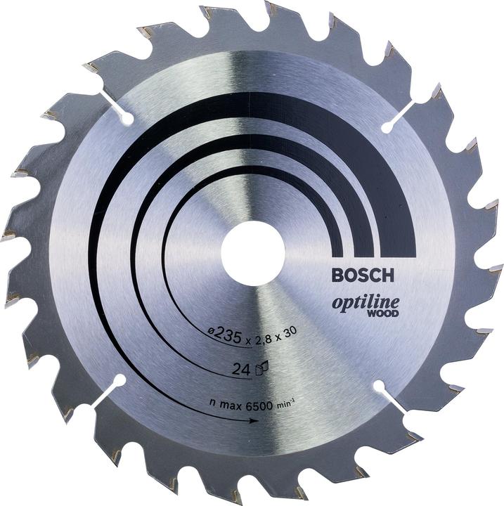 Actual product image Bosch Professional Zubehör PRO Wood circular saw blade, 235 x 2.8 x 30 mm