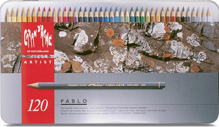 Actual product image Caran d'Ache Pablo Metallschachtel (Multicoloured, 120 x)
