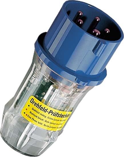 Actual product image Mennekes MEN 3231 Test plug rotating field control