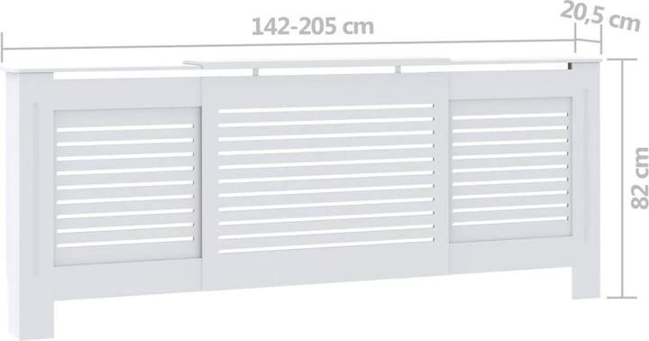 Image du produit vidaXL Heizkörperverkleidung