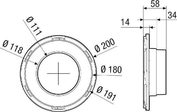 Actual product image Maico Connection transition