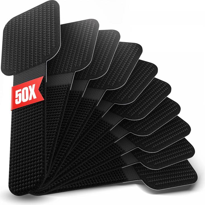 Actual product image Label-the-cable Velcro cable holder (Plastic cable ties, 90 mm, 50 pcs.)