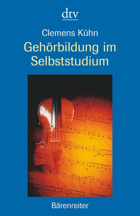 Produktbild Gehörbildung im Selbststudium (Deutsch, Clemens Kühn, 1993)
