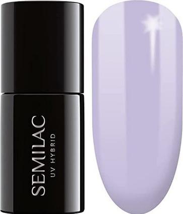 Produktbild Semilac UV Hybrid Varnish 127 Violet Cream 7ml (UV-Gel Lack)