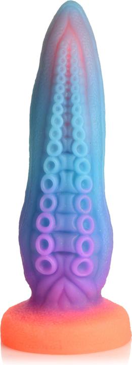 Actual product image Creature Cocks Tenta-Cock - Glow-in-the-Dark Silicone Dildo