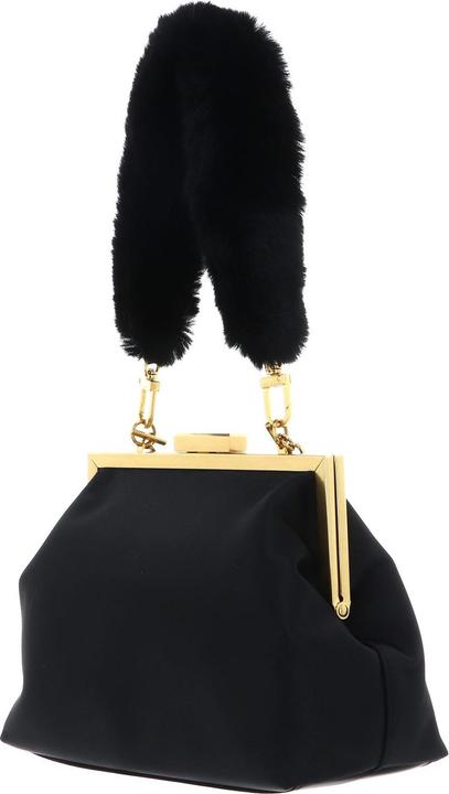 Immagine prodotto Ted Baker Purcey Satin Fur Handle Clutch Bag