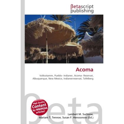 Thumbnail - Acoma, Fachbücher