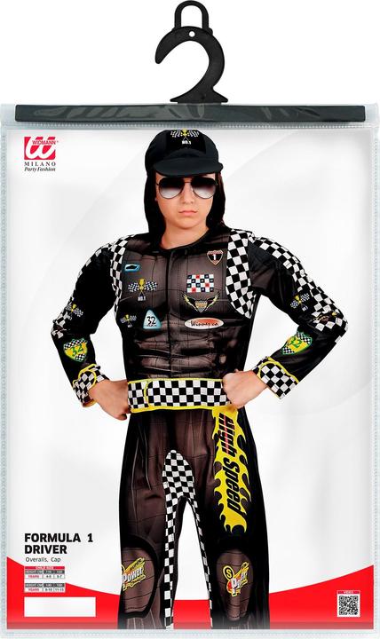 Produktbild Widmann RENNFAHRER (Overall, Mütze), 158 cm / 11-13 Years (11XL, 12XL)