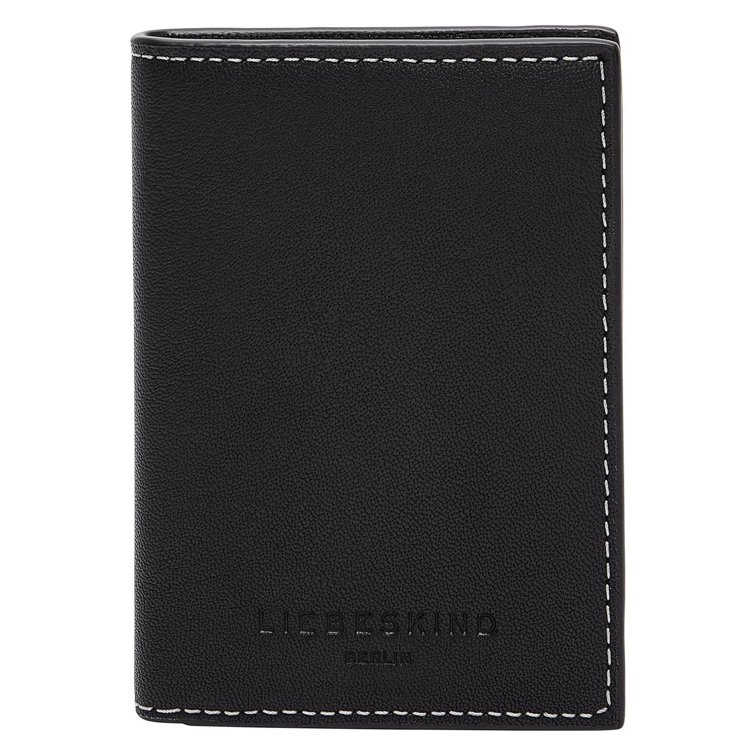 Liebeskind Berlin, Unisex, Portemonnaie, Mara Kodiaq Sheep Arcie Wallet, Schwarz
