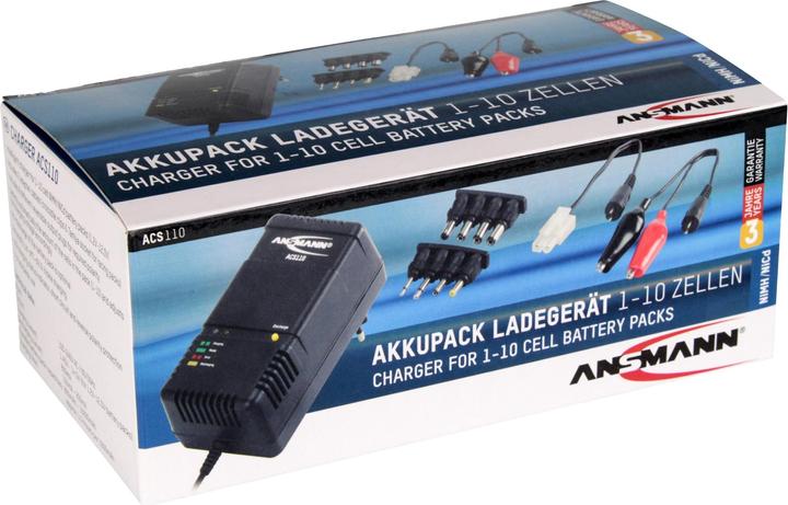 Produktbild Ansmann Acs110 (1 Stk., 10000 mAh, Ladegerät inkl. Akku)