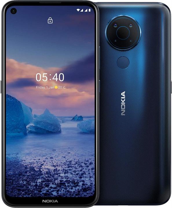 Actual product image Nokia 5.4 (128 GB, Polar Night, 6.39", Dual SIM + SD, 4G)