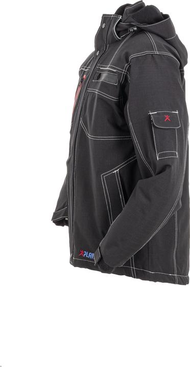 Actual product image Planam unisex winter jacket BASALT black size M (M)