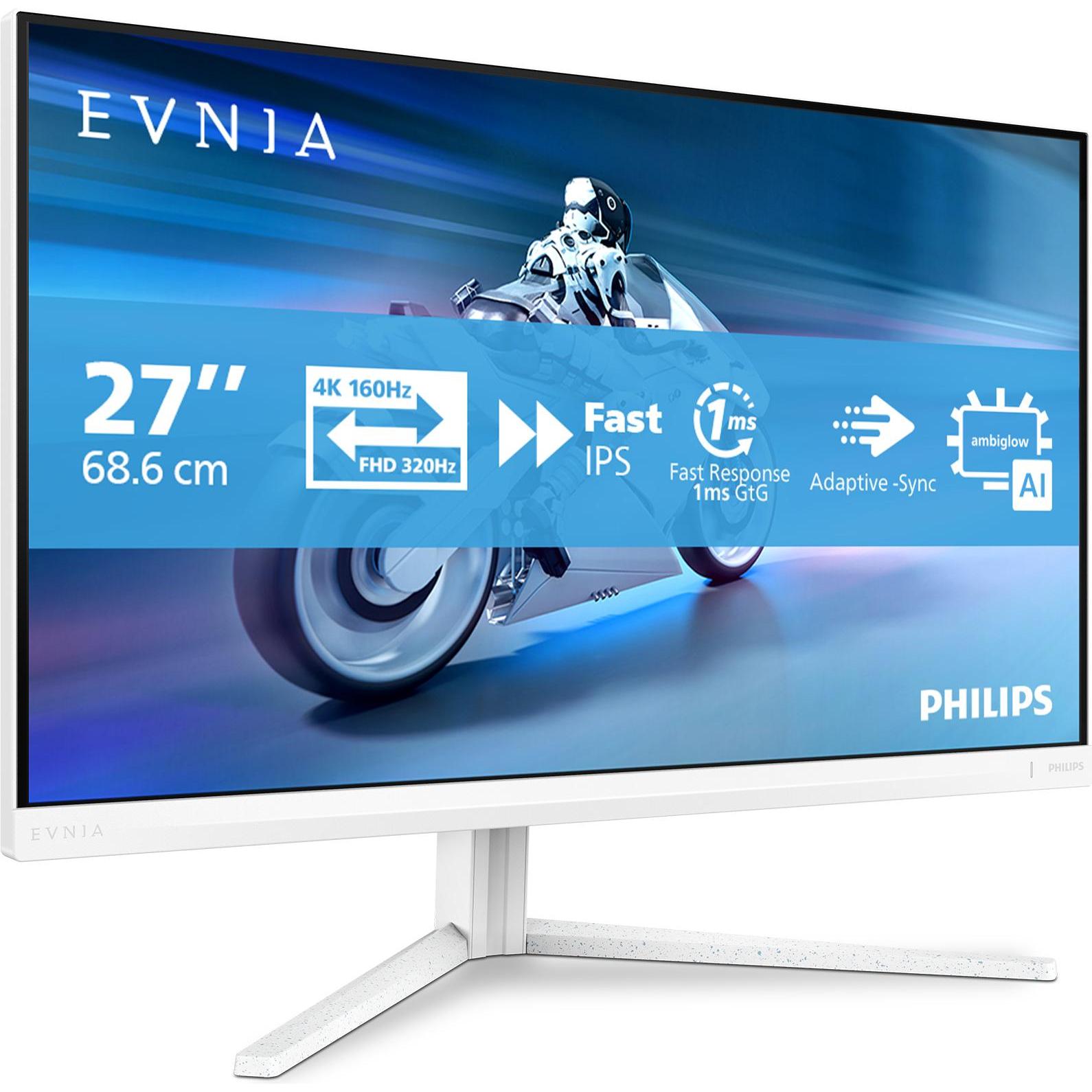 Philips 27M2N5901A (3840 x 2160 Pixel, 27"), Monitor, Weiss