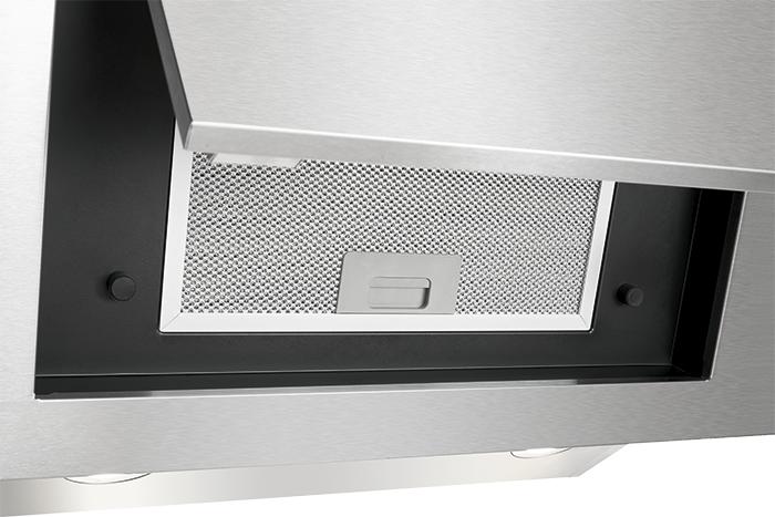 Actual product image Bomann DU 773 IX Overhead free-standing hood LED (Wall hood)