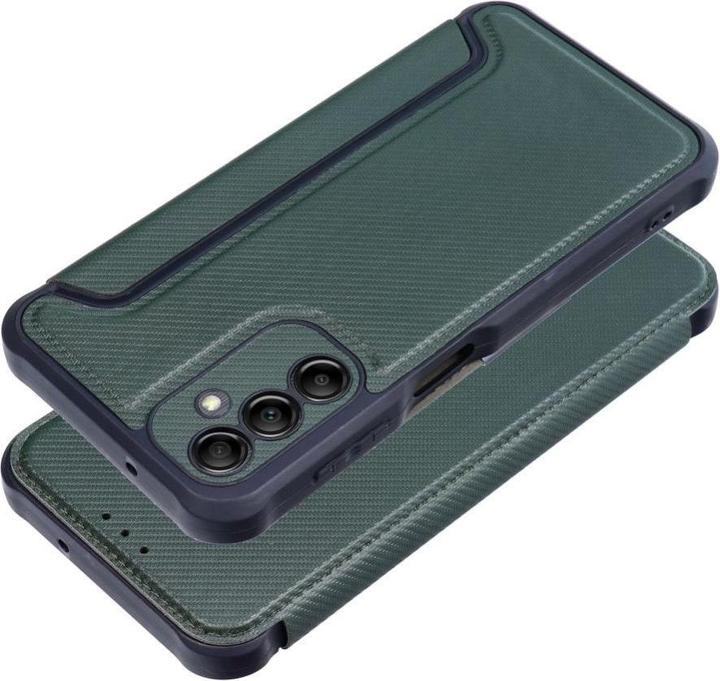 Image du produit OEM Etui RAZOR Book pour SAMSUNG A14 4G / A14 5G vert foncé (Samsung Galaxy A14, Samsung Galaxy A14 5G)