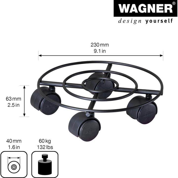 Image du produit Wagner System Dessous de pots ø 230 mm acier GH0942
