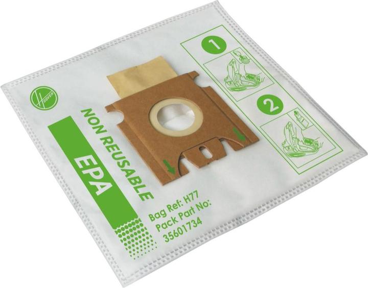 Image du produit Hoover H77 Sac à poussière à vide cylindrique (4 x)