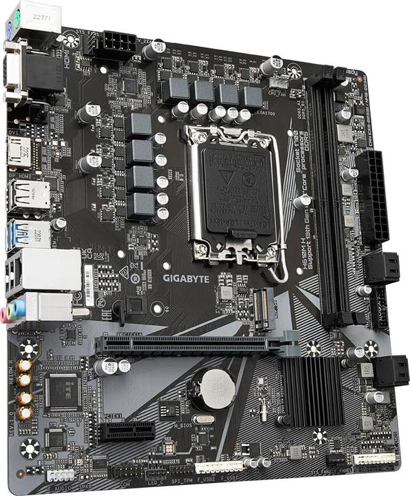 Produktbild Gigabyte GiBy H610M H H610 (LGA 1700, Intel H610 Express, mATX)