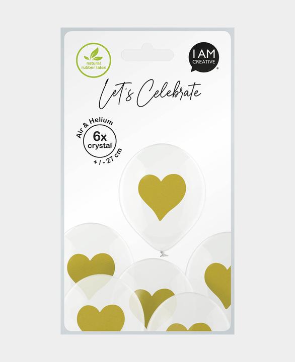 Immagine prodotto I Am Creative Festeggiamo, palloncini (6x)