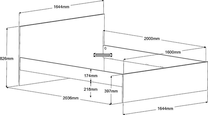 Image du produit Vente-unique Velona (160 x 200 cm)