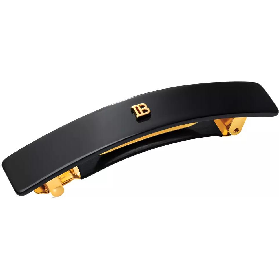 Balmain, Extension, Paris - Barretta per Cheveux in Acetato di Cellulosa Nero Medio (14.30 cm)